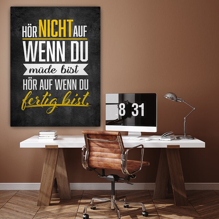 Leinwandbild Motivation, Hochformat M0203 kaufen - Bild 3