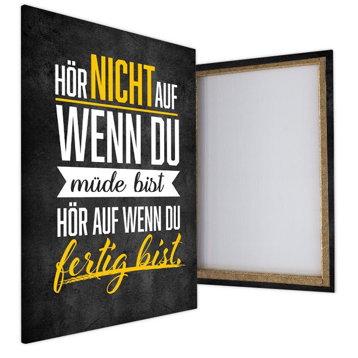 Leinwandbild Motivation, Hochformat M0203 kaufen - Bild 4