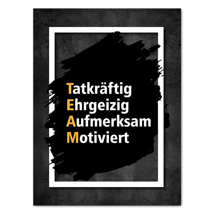 Leinwandbild Motivation, Hochformat M0204 kaufen - Bild 1