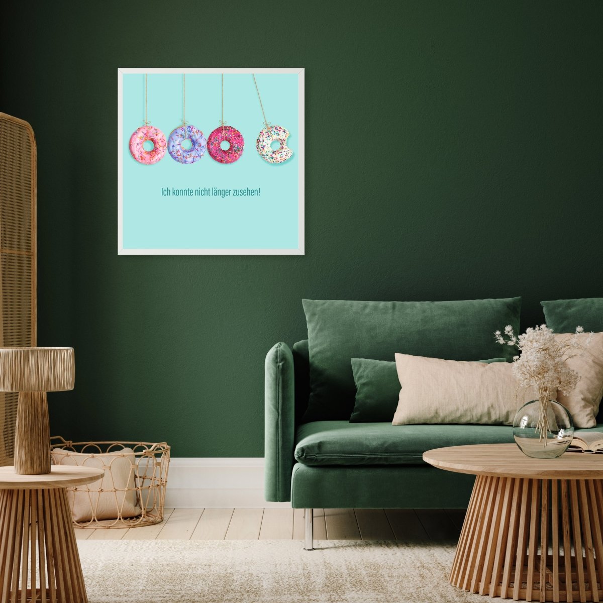 wandmotiv24 Poster, Poster - Donut, Spruch, Motivation - M0207 - Bild 5