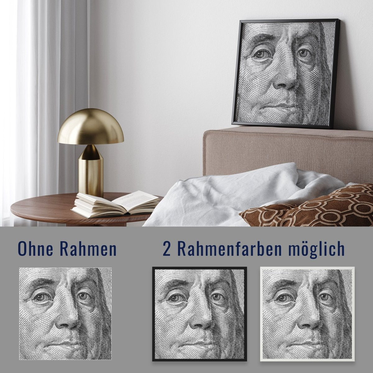 wandmotiv24 Poster, Poster - Geld, Mann, Motivation - M0211 - Bild 4