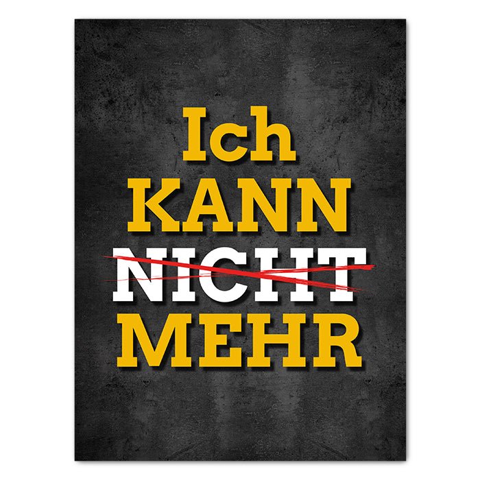 Leinwandbild Motivation, Hochformat M0212 kaufen - Bild 1