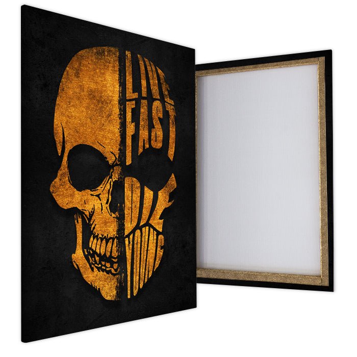 Leinwandbild Totenkopf, Hochformat M0217 kaufen - Bild 4