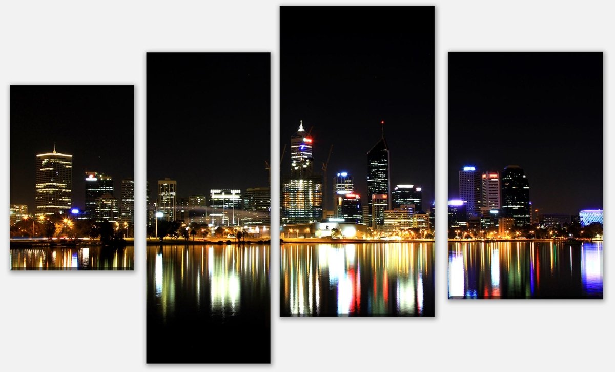 Leinwandbild Mehrteiler Perth Australien M0218