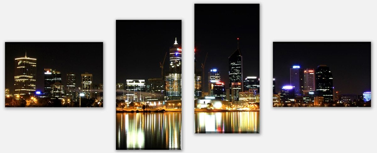 Leinwandbild Mehrteiler Perth Australien M0218