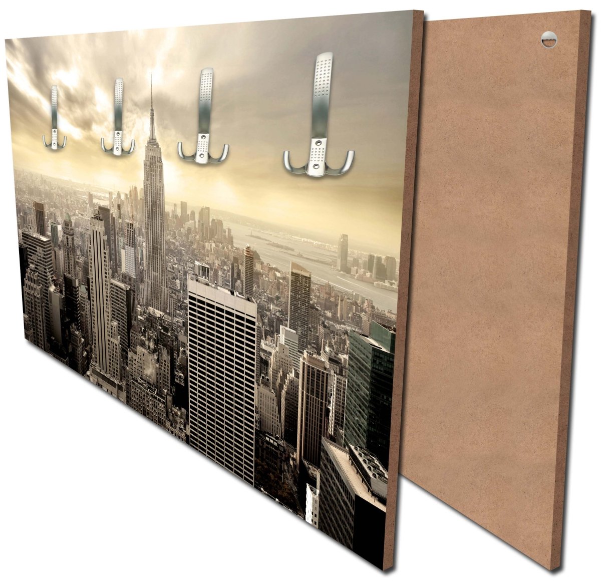 Garderobe New York Skyline View M0221