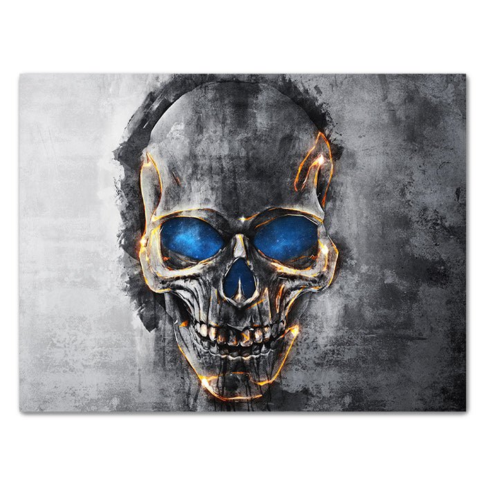 Leinwandbild Totenkopf, Querformat M0226 kaufen - Bild 1