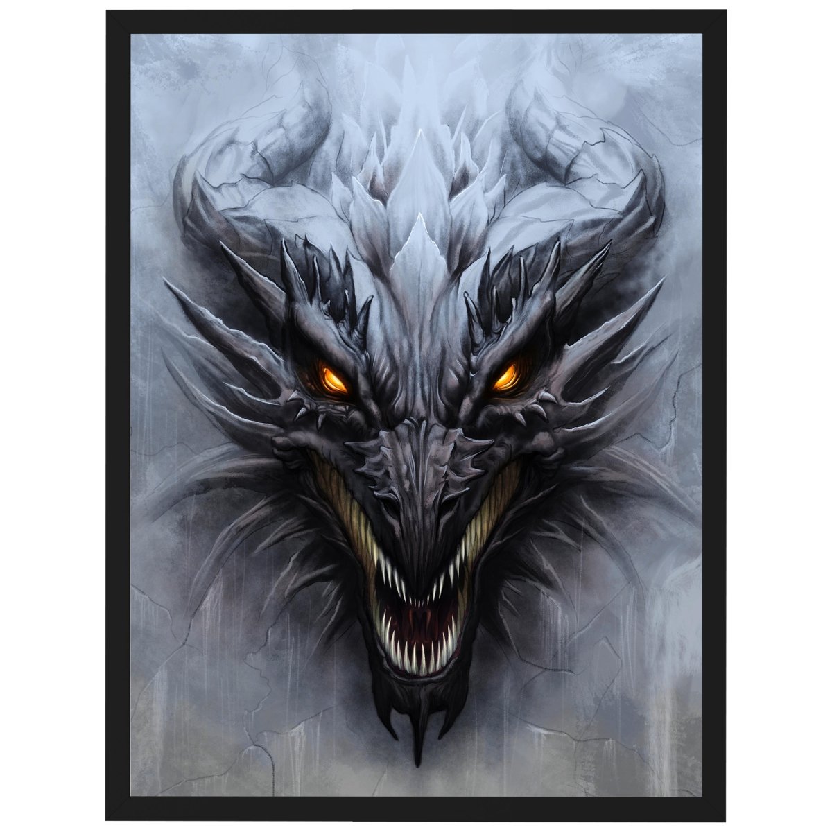 wandmotiv24 Poster, Poster - Malerei, Drache, Fantasy - M0242 - Bild 1