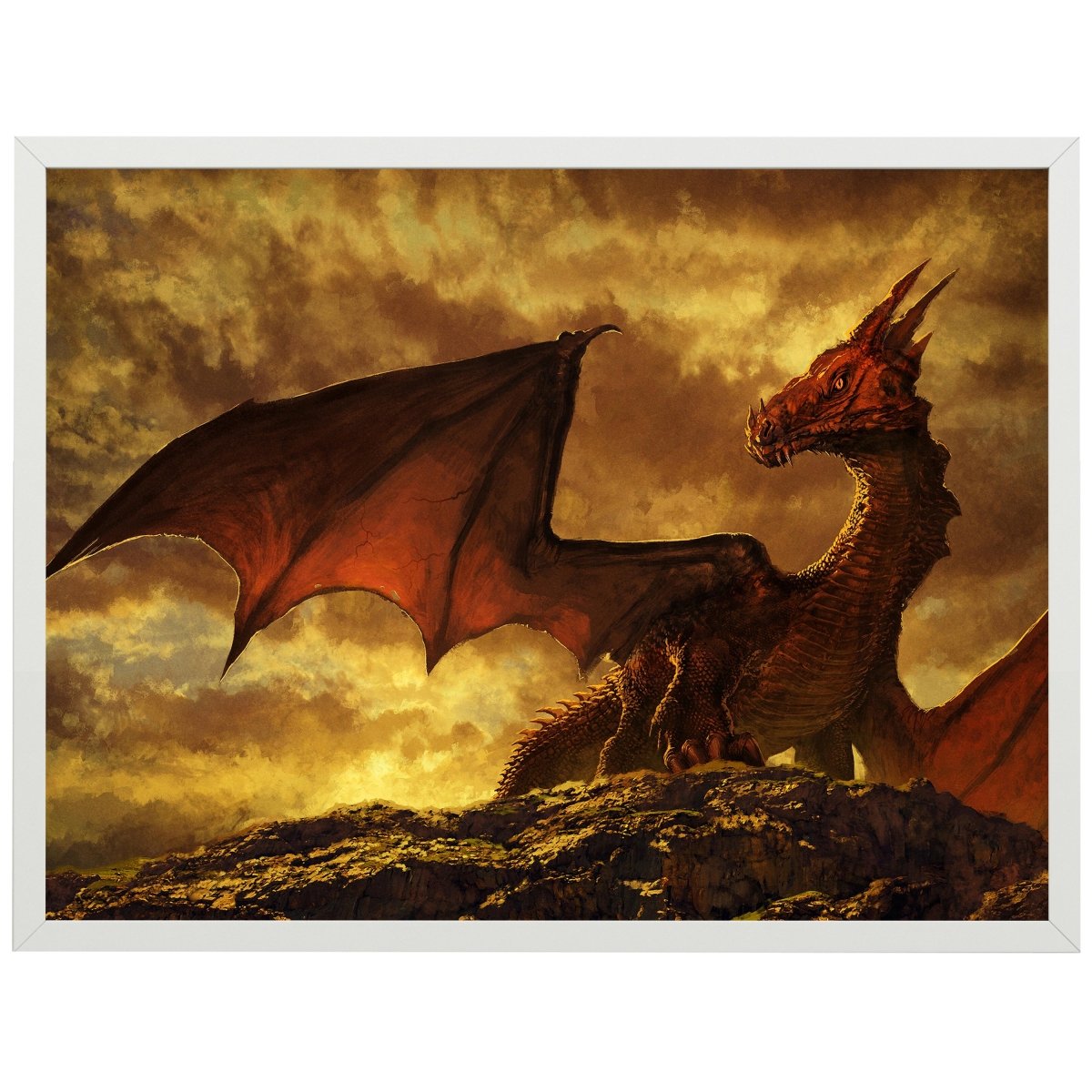 wandmotiv24 Poster, Poster - Malerei, Drache, Fantasy - M0244 - Bild 1