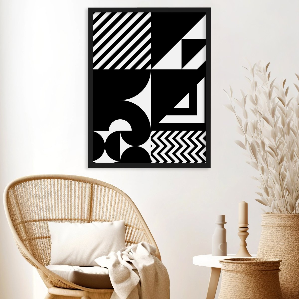 wandmotiv24 Poster, Poster - Abstrakt, Geometrisch, Minimalismus - M0248 - Bild 3