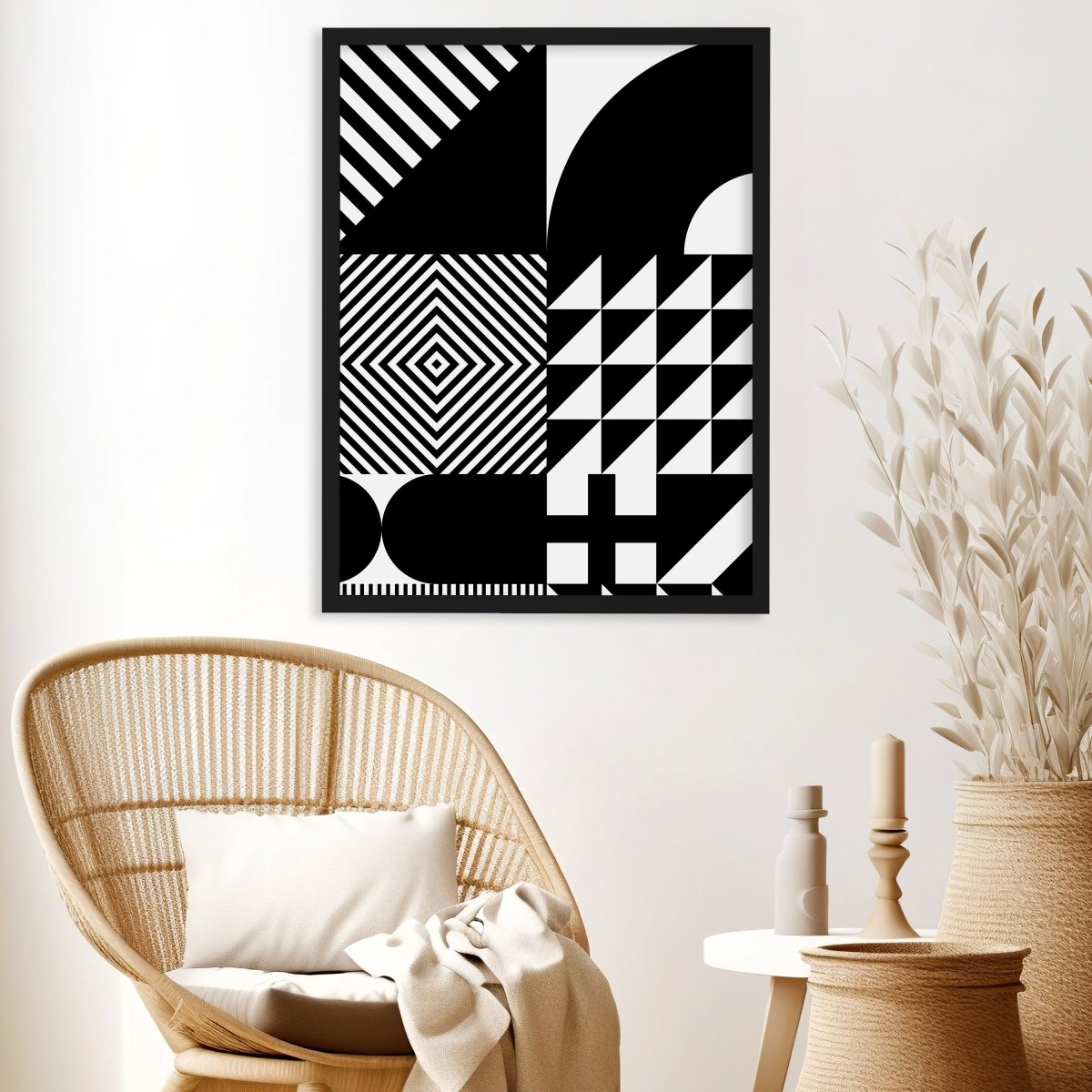 wandmotiv24 Poster, Poster - Abstrakt, Geometrisch, Minimalismus - M0249 - Bild 3