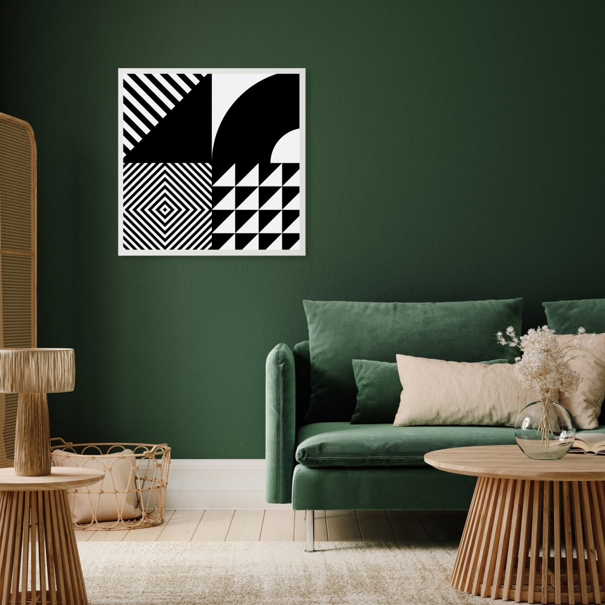 wandmotiv24 Poster, Poster - Abstrakt, Geometrisch, Minimalismus - M0249 - Bild 5