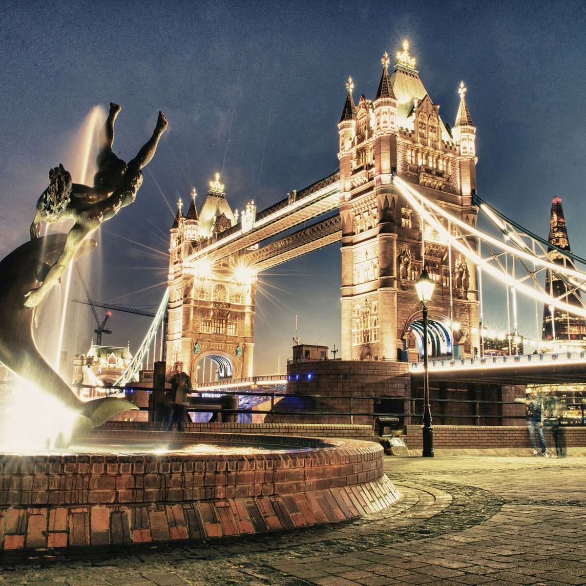 Beistelltisch London Tower Bridge England M0249 entdecken - Bild 2