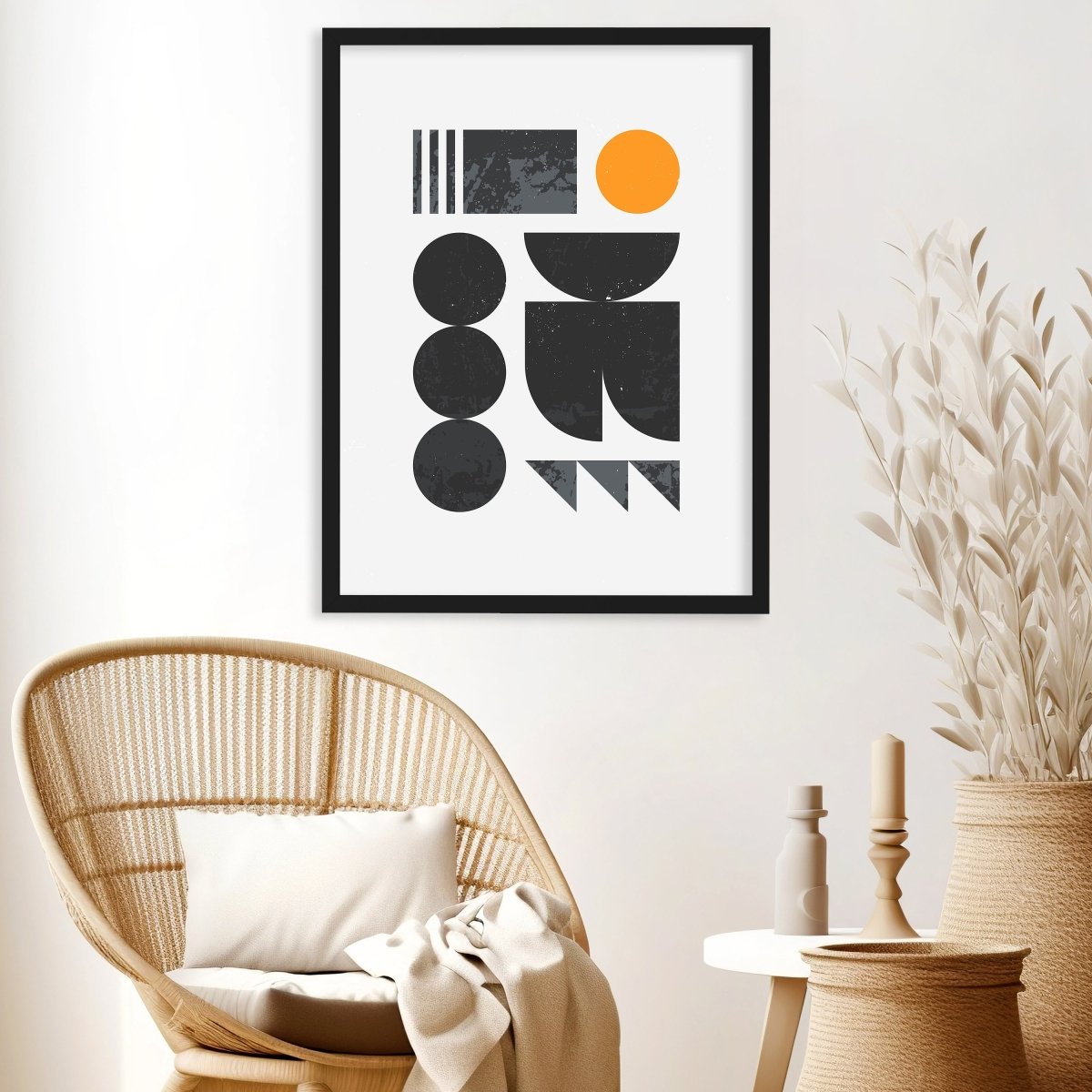 wandmotiv24 Poster, Poster - Abstrakt, Geometrisch, Minimalismus - M0258 - Bild 3