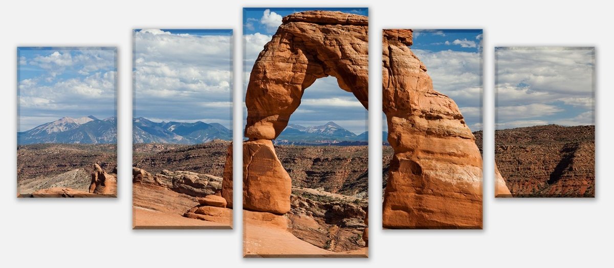 Leinwandbild Mehrteiler Delicate Arch USA M0264 entdecken - Bild 1