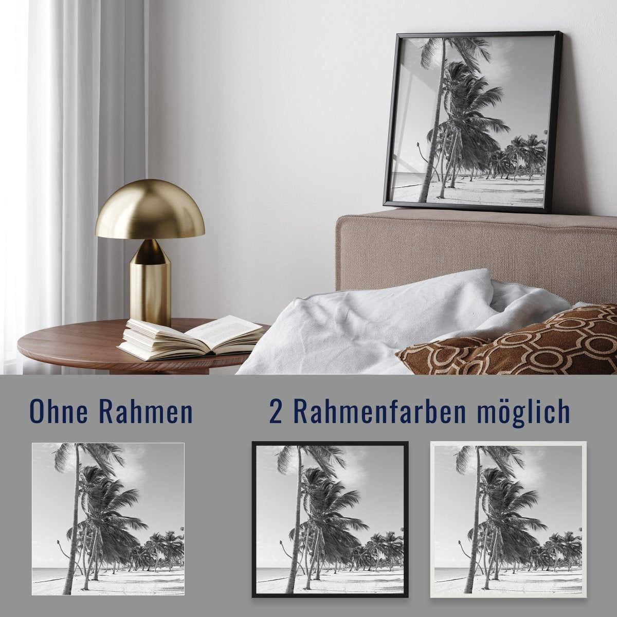 wandmotiv24 Poster, Poster - Palmen, Strand, Wasser - M0280 - Bild 4