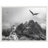 Poster Berge, Gebirge, Adler M0287