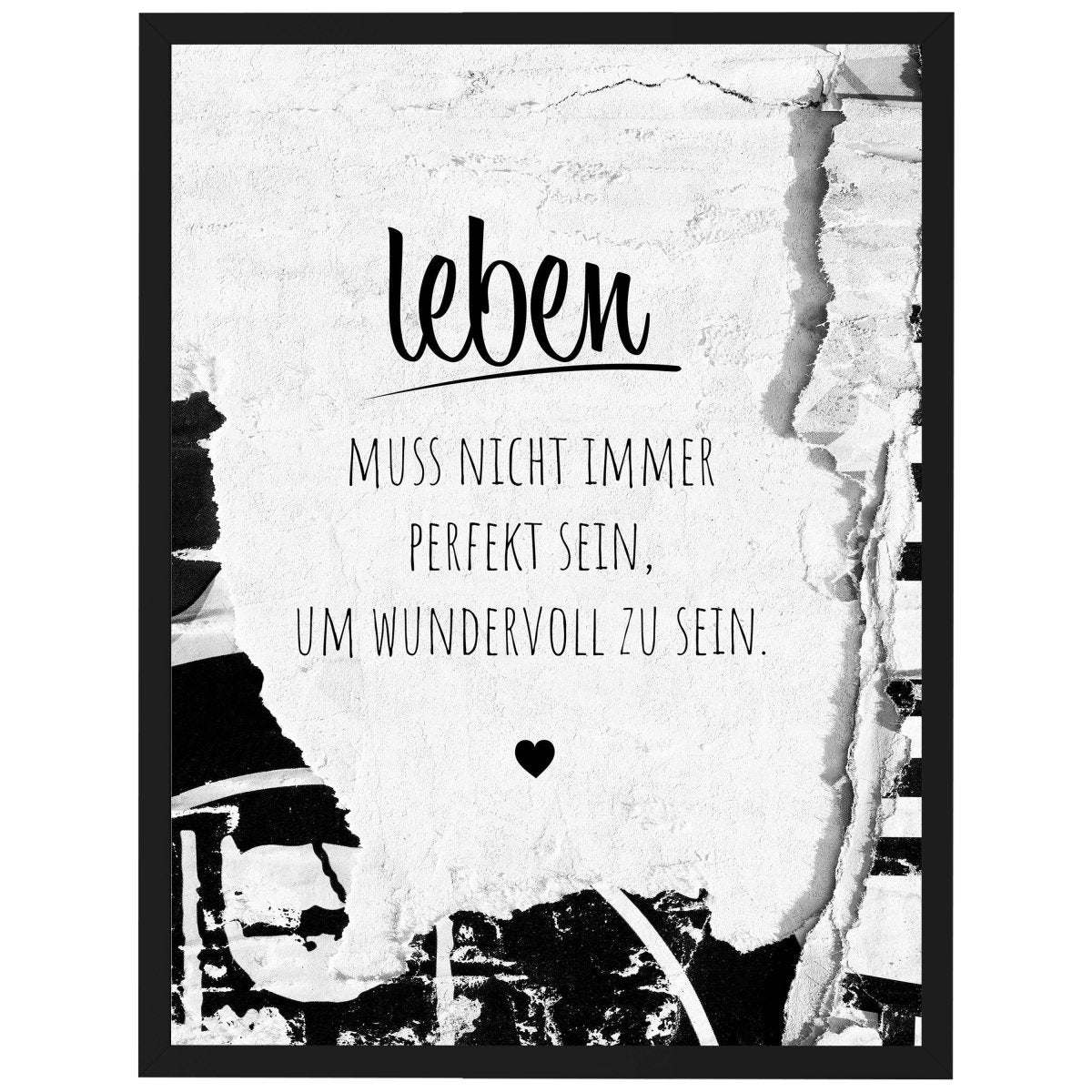 wandmotiv24 Poster, Poster - Papier, Wand, Spruch - M0289 - Bild 1