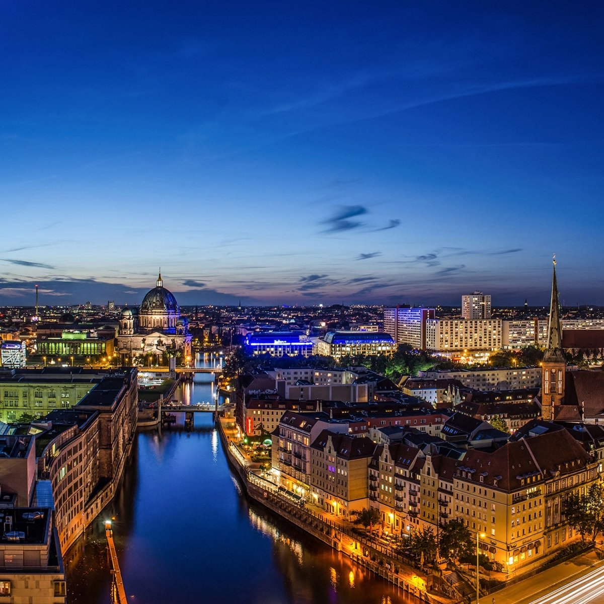 Beistelltisch Berlin bei Nacht M0290 entdecken - Bild 2