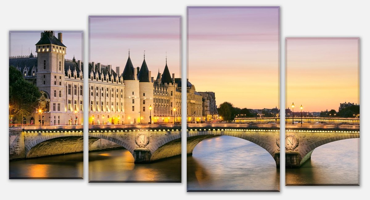 Leinwandbild Mehrteiler Conciergerie Paris M0297