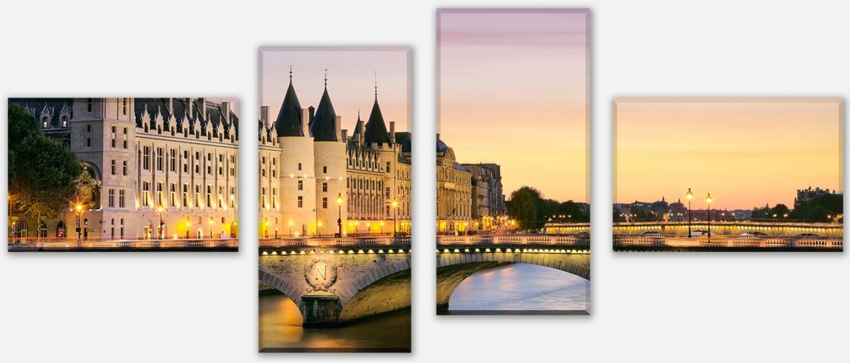 Leinwandbild Mehrteiler Conciergerie Paris M0297