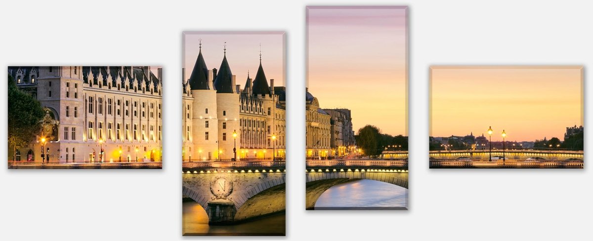 Leinwandbild Mehrteiler Conciergerie Paris M0297