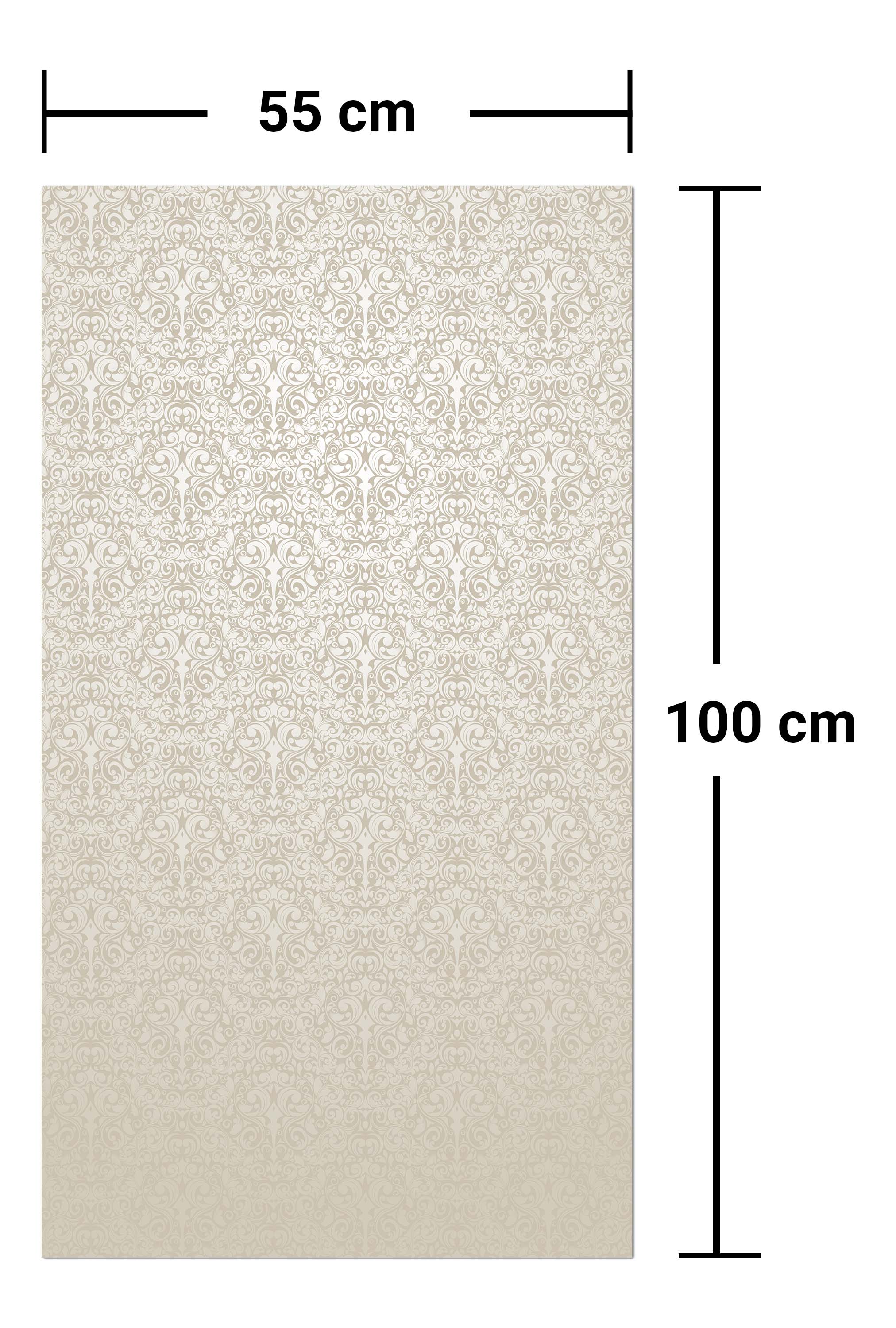 Garderobe Barockmuster Beige M0306 entdecken - Bild 7