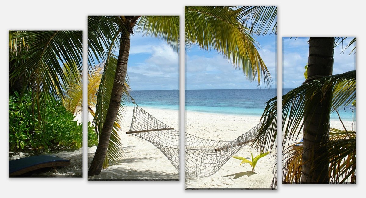 Leinwandbild Mehrteiler Südseetraum M0323