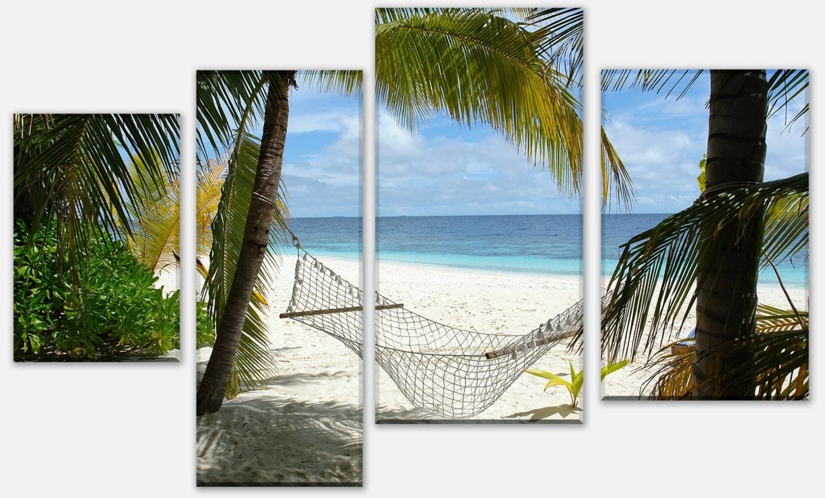 Leinwandbild Mehrteiler Südseetraum M0323