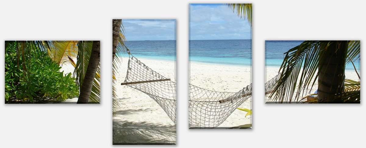 Leinwandbild Mehrteiler Südseetraum M0323