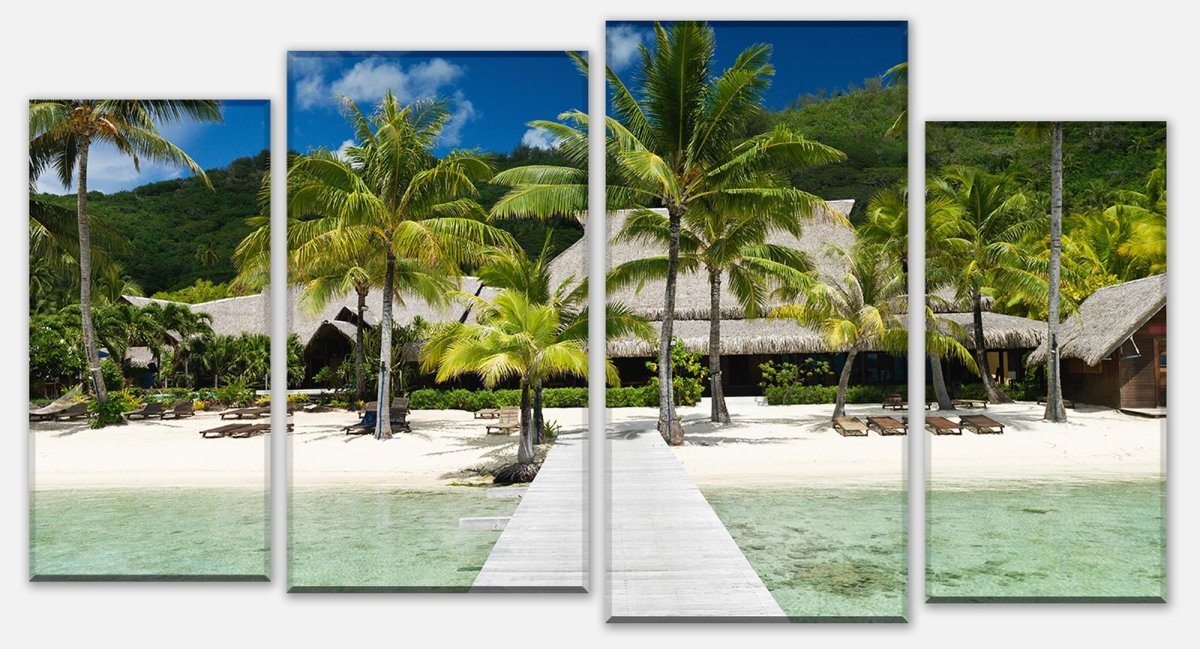 Leinwandbild Mehrteiler Sommertraum M0326