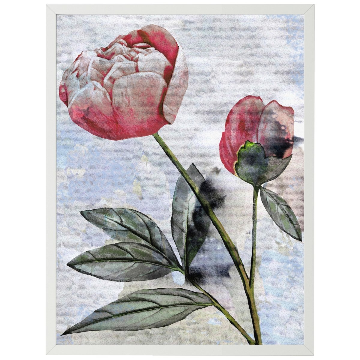 wandmotiv24 Poster, Poster - Kunst, Gemälde, Blume - M0339 - Bild 1