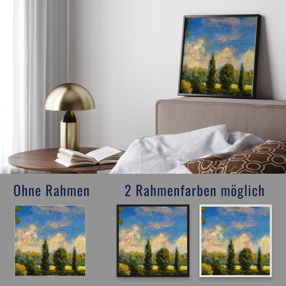 wandmotiv24 Poster, Poster - Kunst, Landschaft, Sommer - M0344 - Bild 4