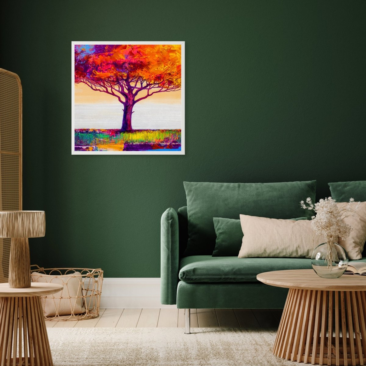 wandmotiv24 Poster, Poster - Kunst, Landschaft, Baum - M0345 - Bild 5