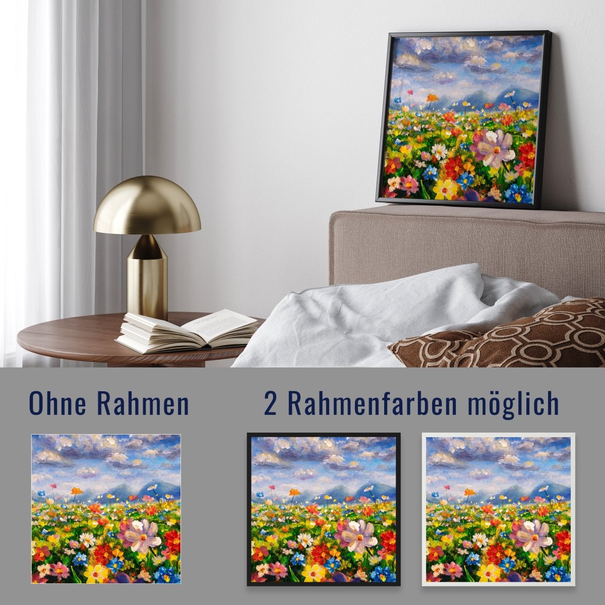 wandmotiv24 Poster, Poster - Kunst, Gemälde, Landschaft - M0347 - Bild 4