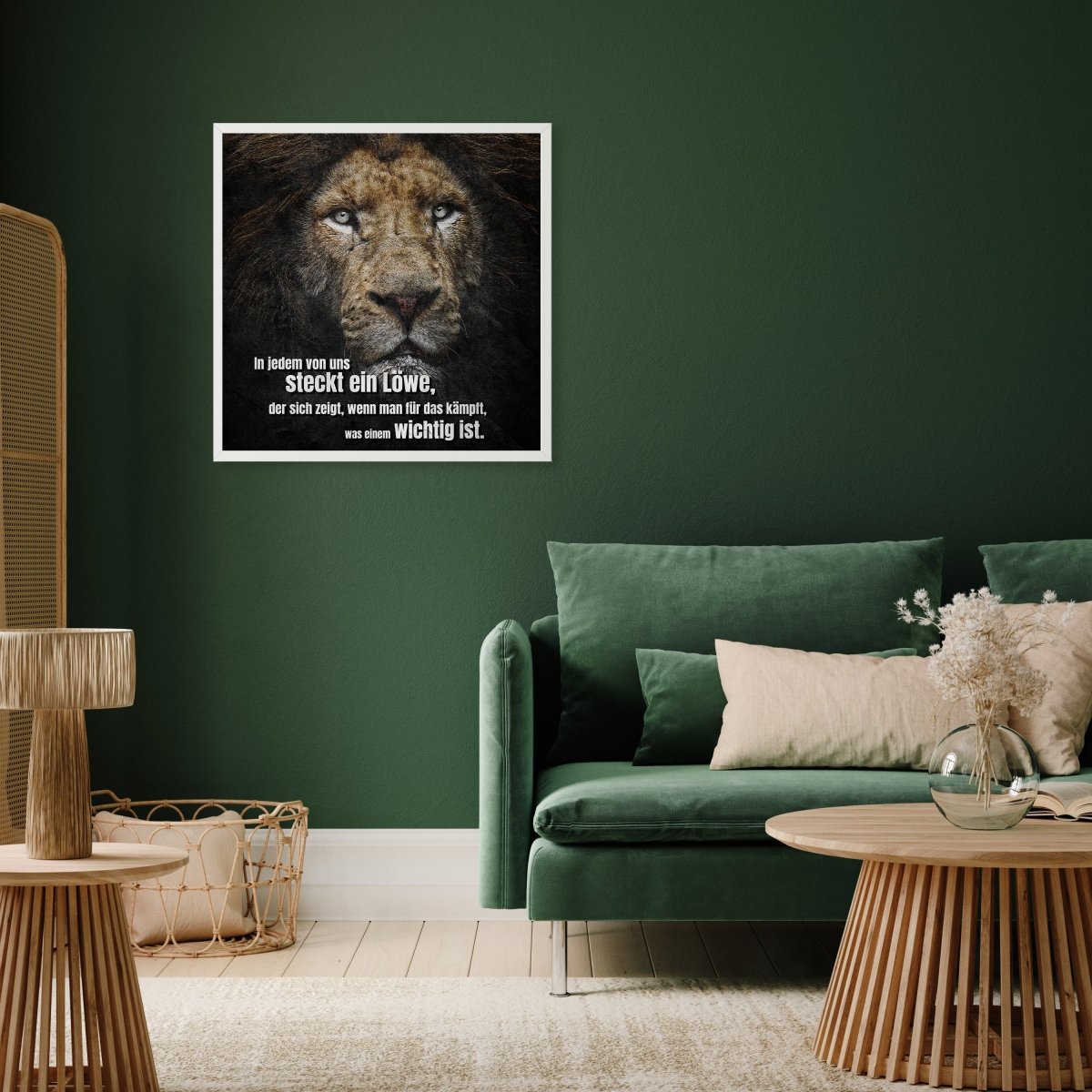 wandmotiv24 Poster, Poster - Motivation, Spruch, Löwe - M0354 - Bild 5