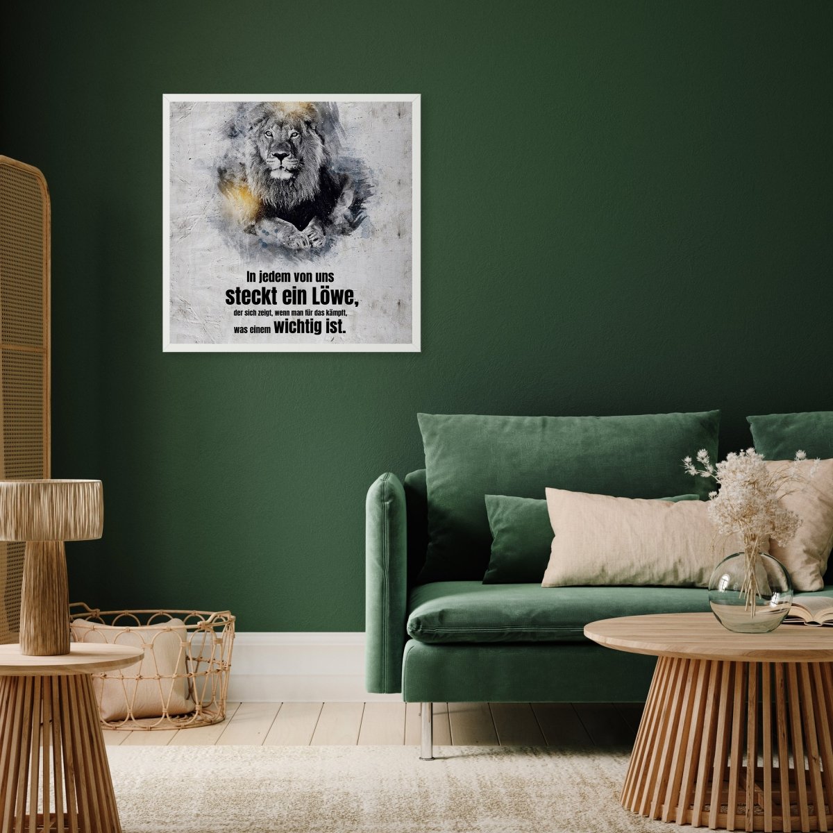 wandmotiv24 Poster, Poster - Motivation, Spruch, Löwe - M0355 - Bild 5