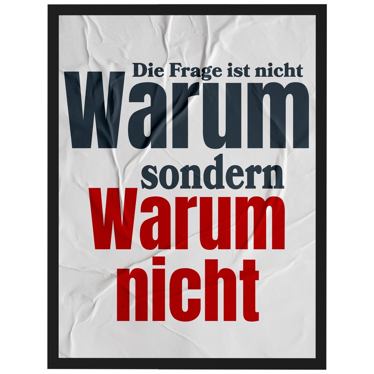 wandmotiv24 Poster, Poster - Spruch, Motivation, Papier - M0363 - Bild 1