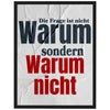 Poster Spruch, Motivation, Papier M0363