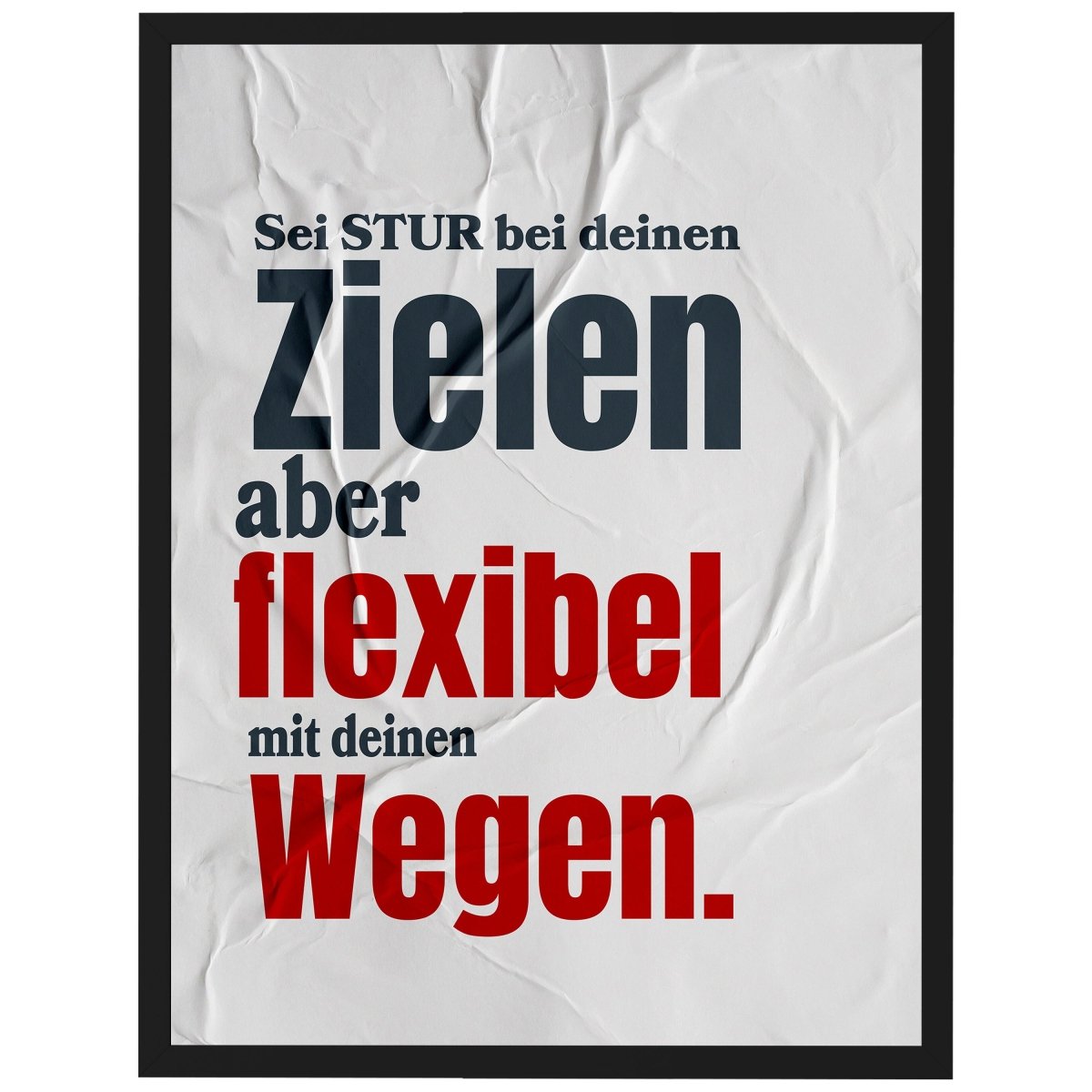 wandmotiv24 Poster, Poster - Spruch, Motivation, Papier - M0364 - Bild 1