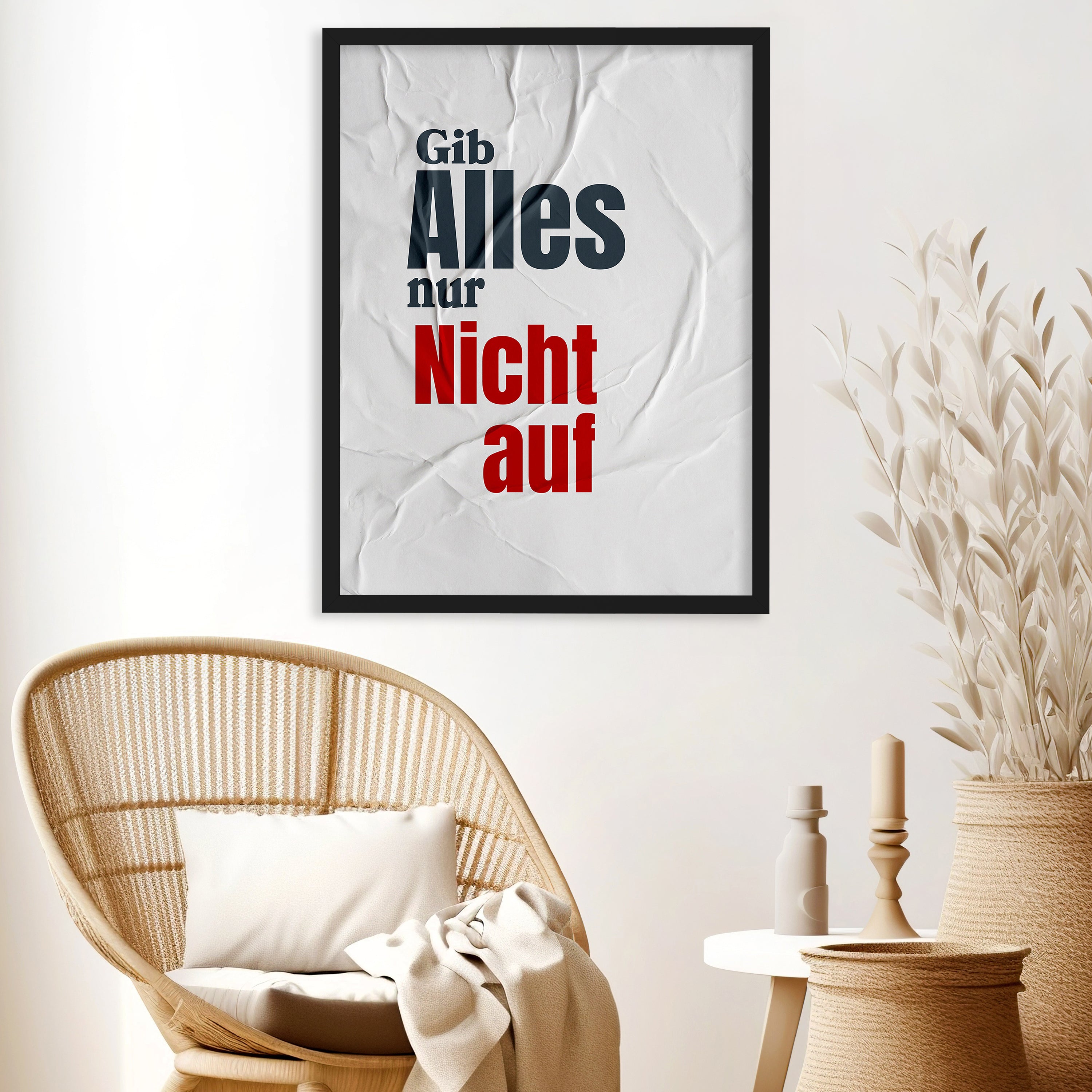 wandmotiv24 Poster, Poster - Spruch, Motivation, Papier - M0365 - Bild 3