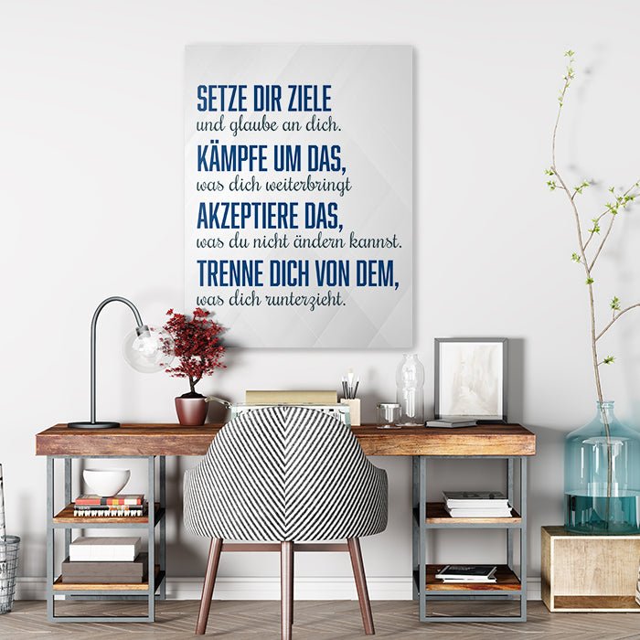 Leinwandbild Motivation, Hochformat M0373 kaufen - Bild 2