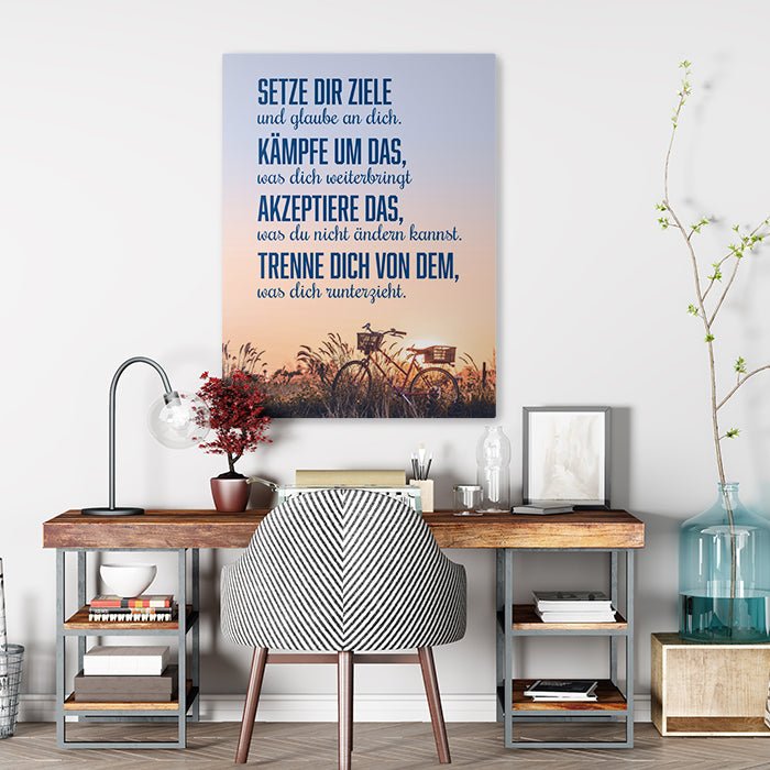 Leinwandbild Motivation, Hochformat M0374 kaufen - Bild 2