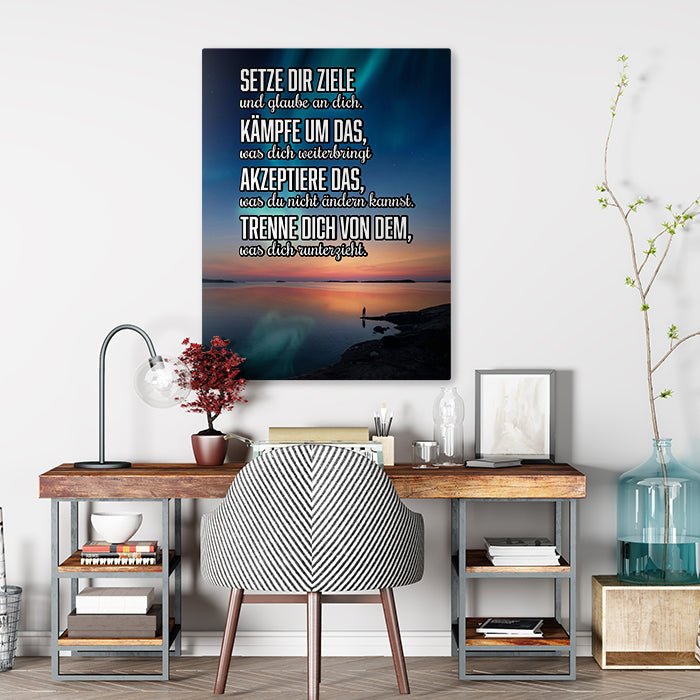 Leinwandbild Motivation, Hochformat M0375 kaufen - Bild 2