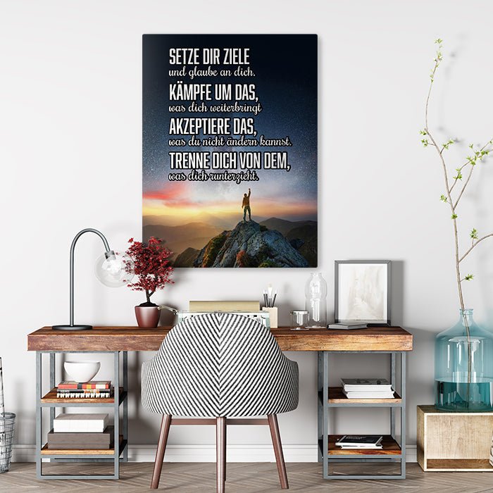 Leinwandbild Motivation, Hochformat M0376 kaufen - Bild 2