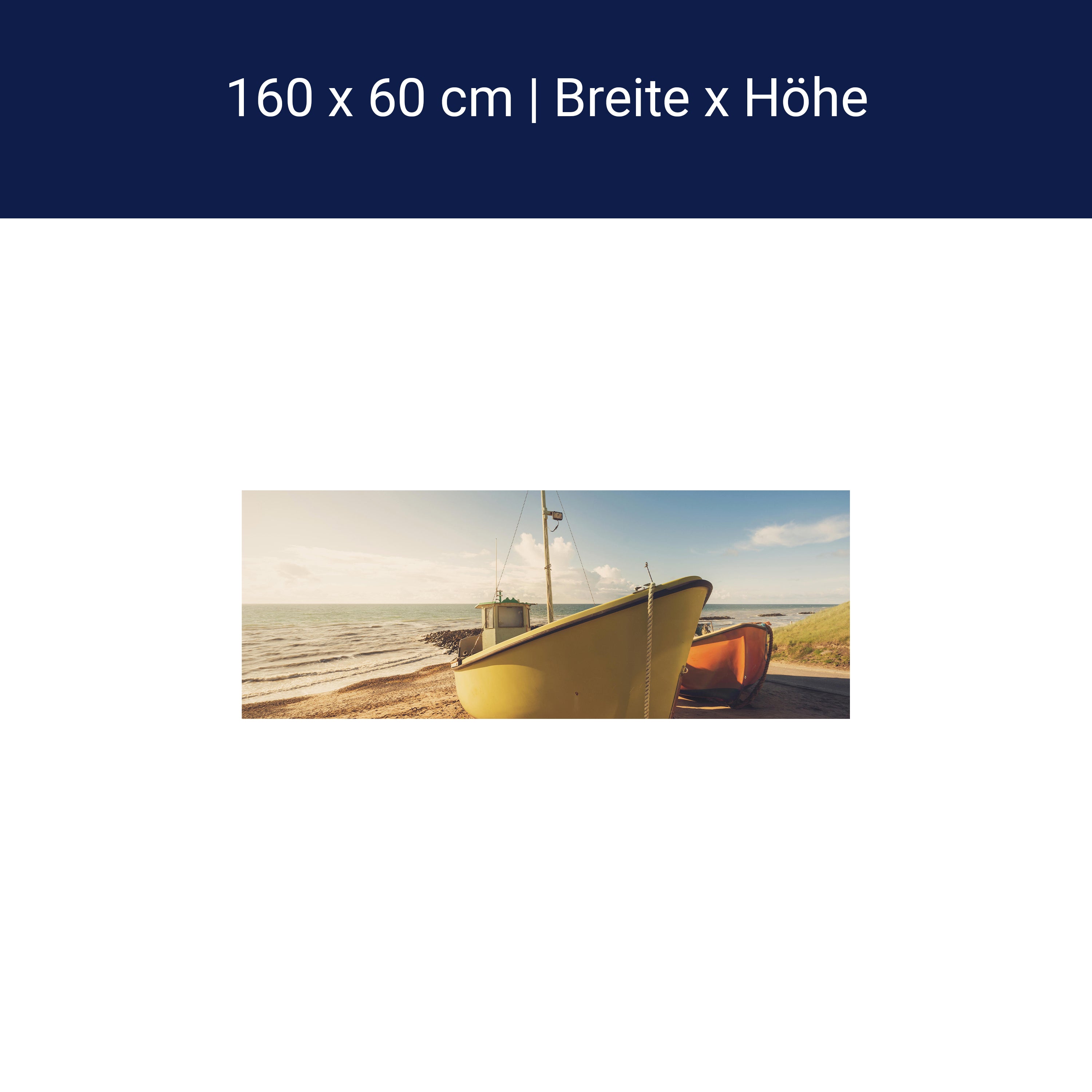 Küchenrückwand Boote Am Strand M0388