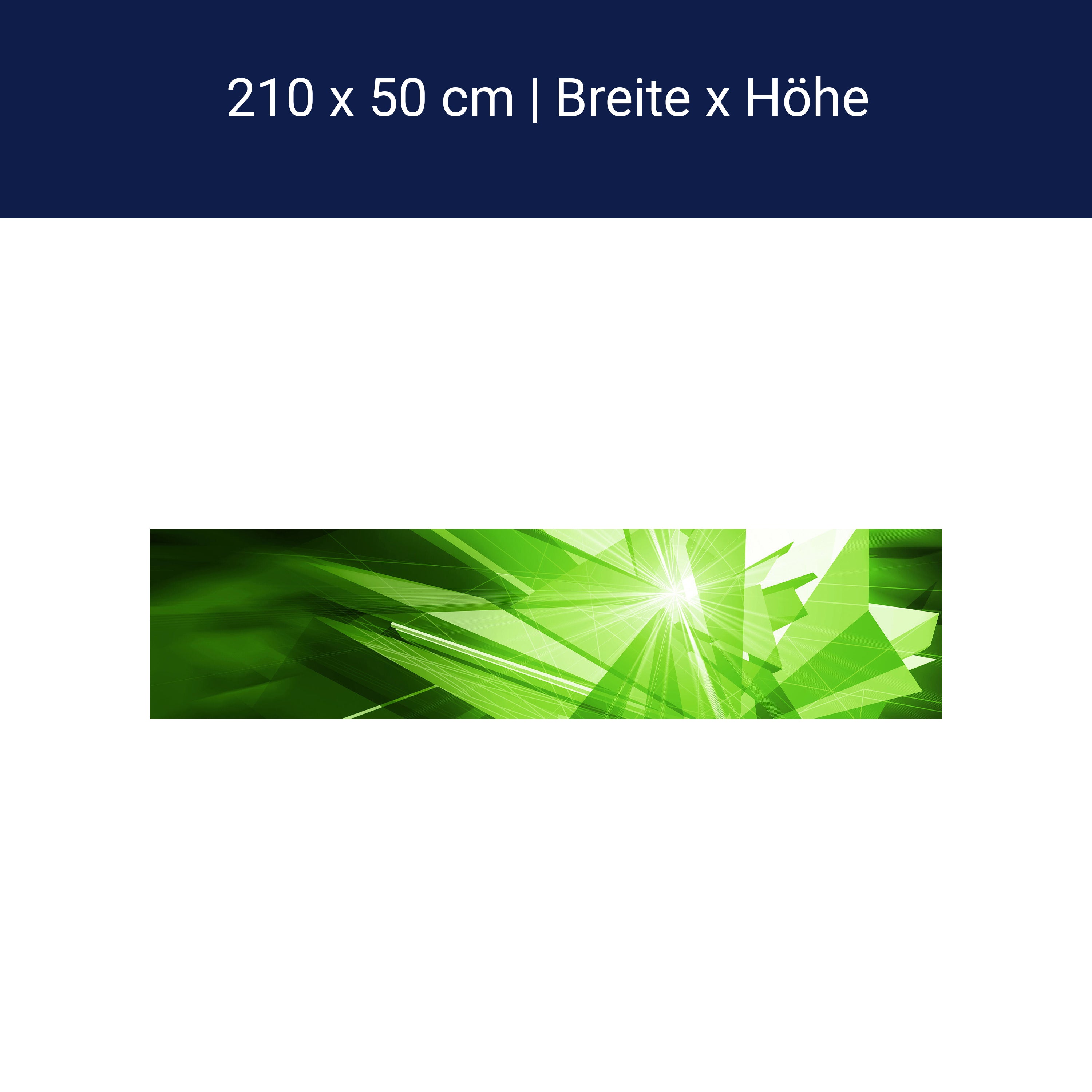 Küchenrückwand Grüne Dynamik M0425