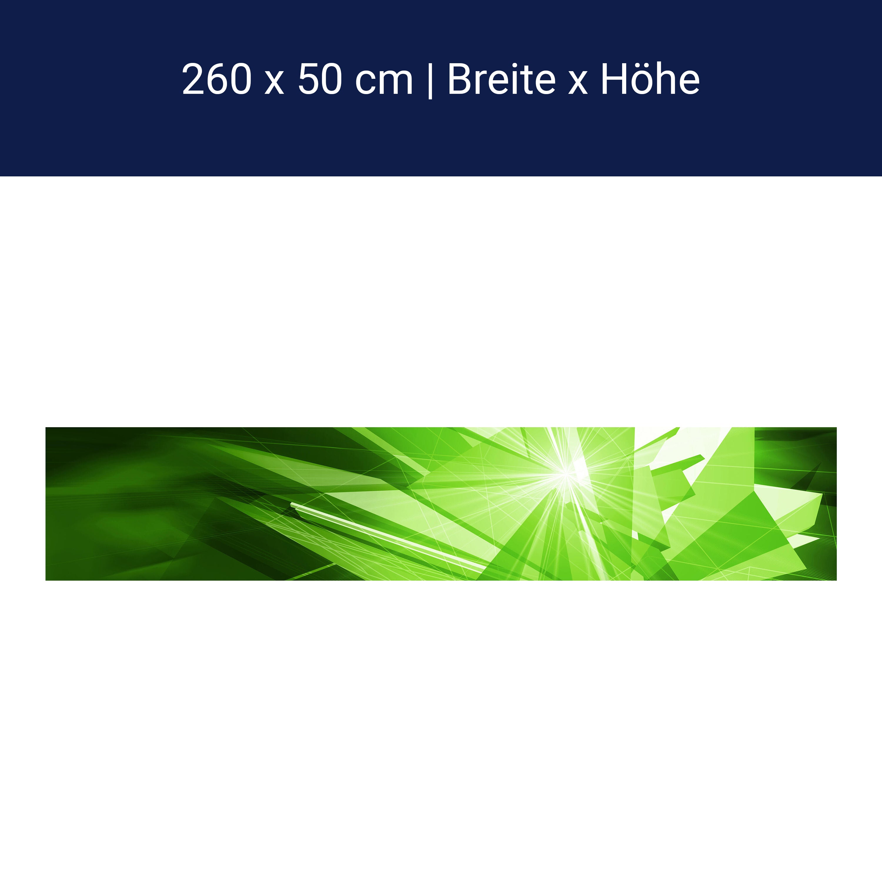 Küchenrückwand Grüne Dynamik M0425