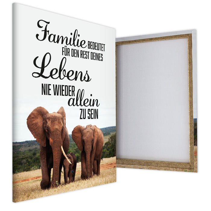 Leinwandbild Familie, Hochformat M0427 kaufen - Bild 4