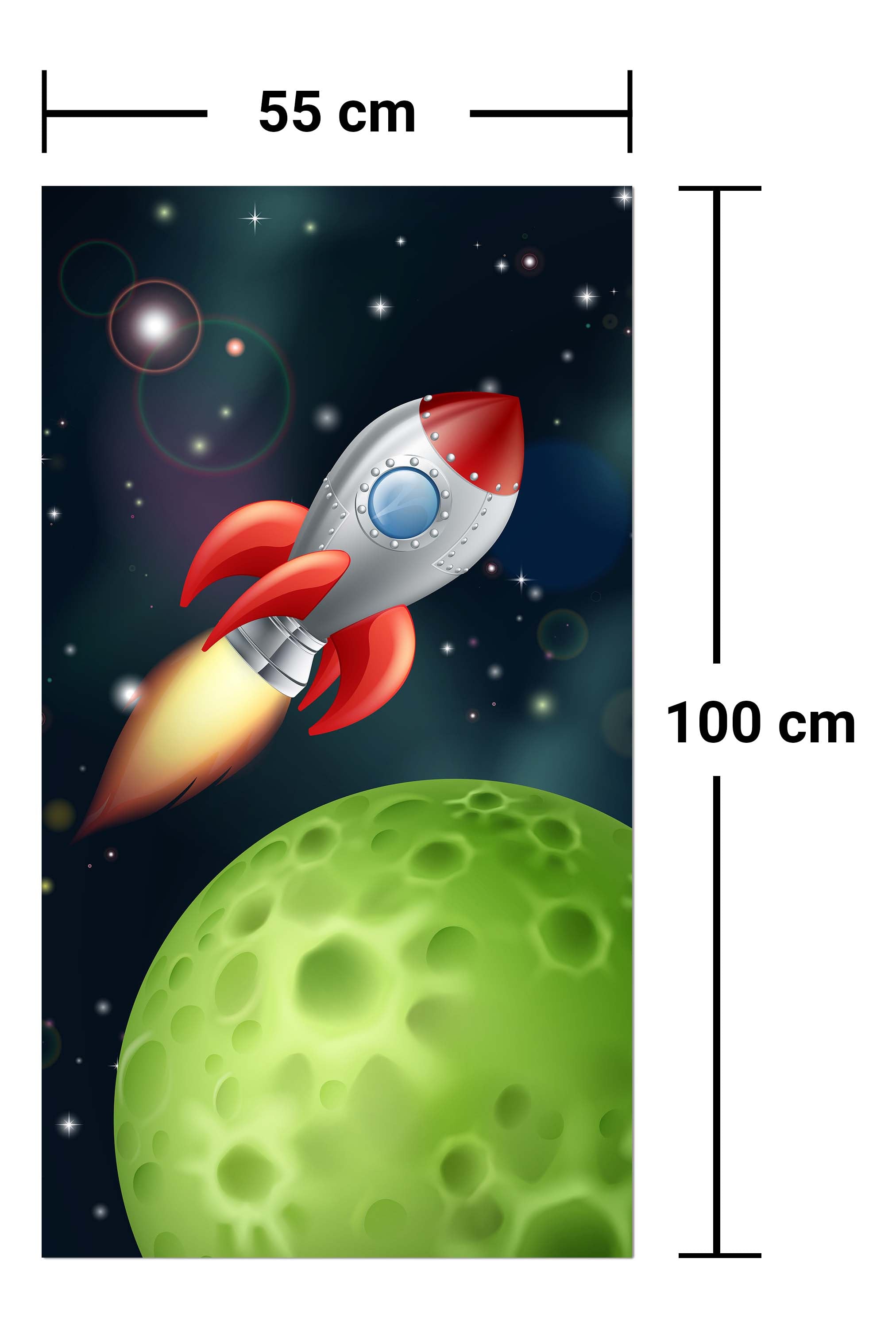 Garderobe Rakete im Weltall M0432 entdecken - Bild 7